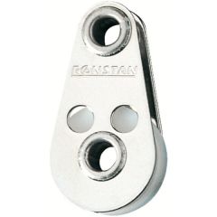 Ronstan RF661 enkel blok 19 mm ongelagerd, holle bus met een lijndiameter: 5mm  schijfdiameter: 19mm 