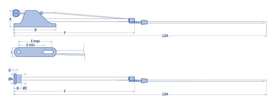 CS0406 Constrictor Clutch  drawing